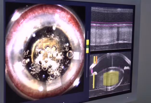 Robôs na cirurgia de catarata, o que muda para o paciente