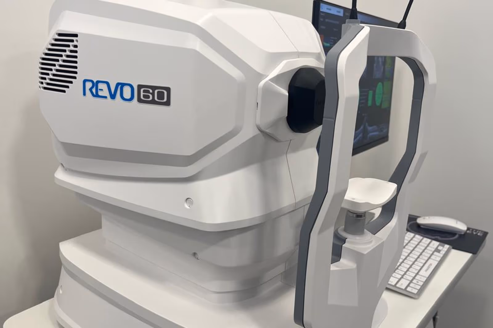Biometria óptica usada para planejar a lente intraocular na cirurgia de catarata. Biometria óptica usada para planejar a lente intraocular na cirurgia de catarata.
