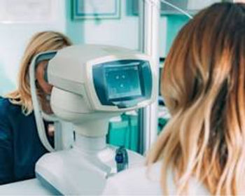 Exame de Tonometria de Sopro para avaliação da Pressão Intraocular