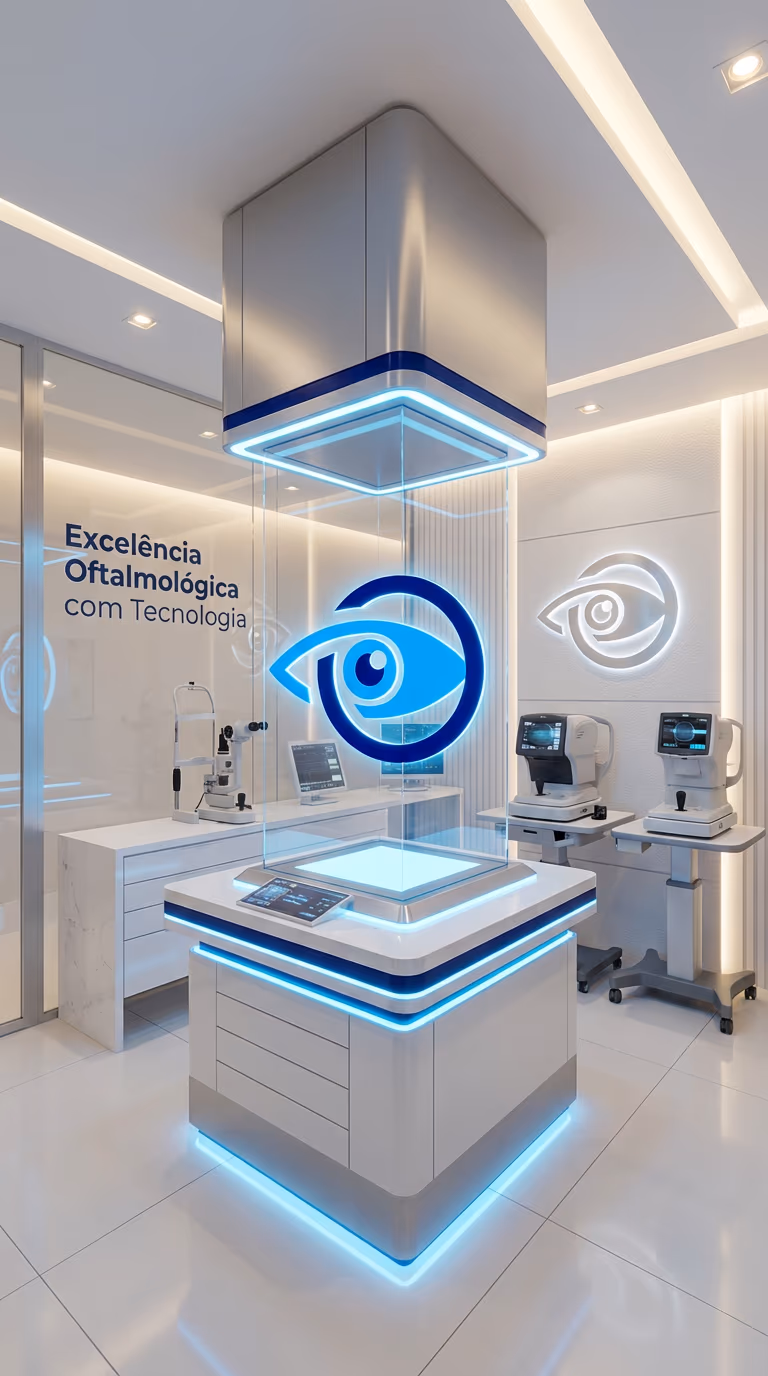 Ambiente da Ortolan Oftalmologia.