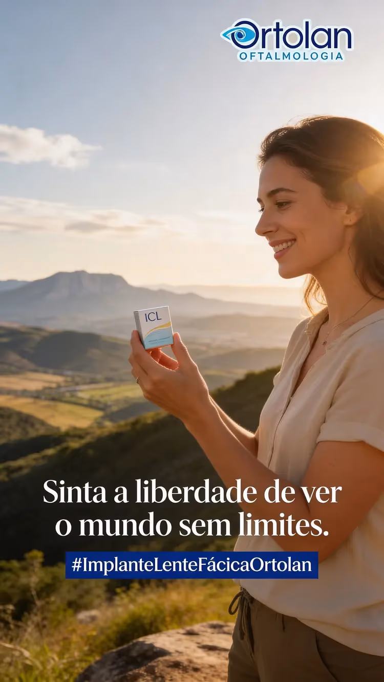 Cirurgia de lente fácica (ICL): recuperação rápida e segura na Ortolan Oftalmologia, com acompanhamento a longo prazo. Cirurgia de lente fácica (ICL): recuperação rápida e segura na Ortolan Oftalmologia, com acompanhamento a longo prazo.